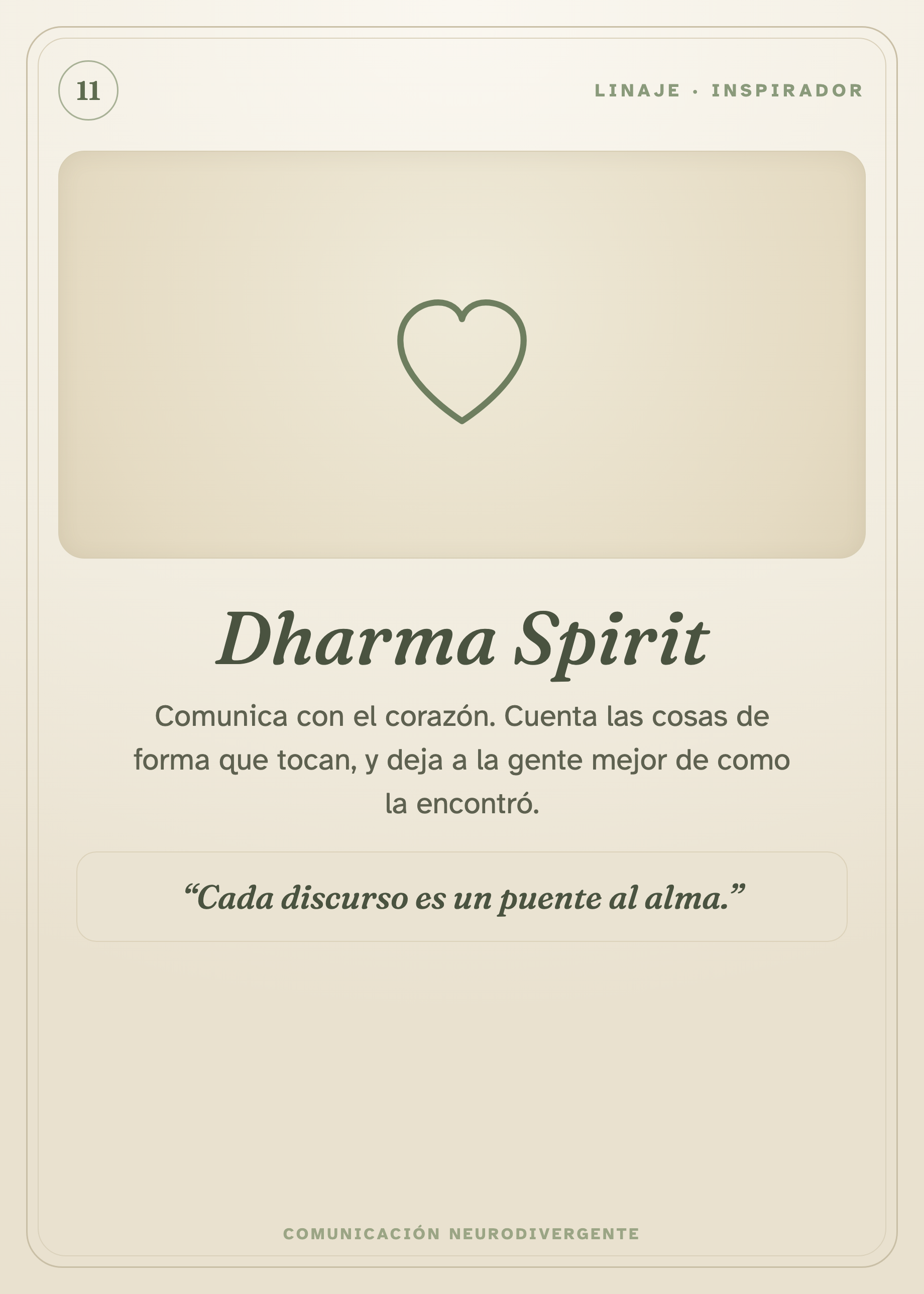 Carta: Dharma Spirit